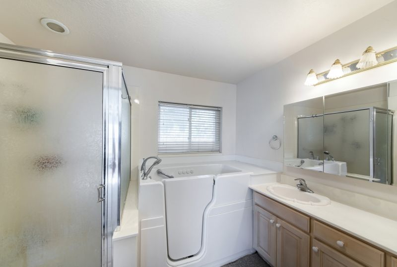 Enhanced comfort with built-in seating and soothing hydrotherapy jets.